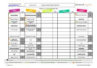 Semaine du 16 au 22 décembre 2024